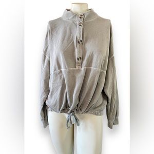 Old Navy, Size XL, green/gray light weight sweatshirt